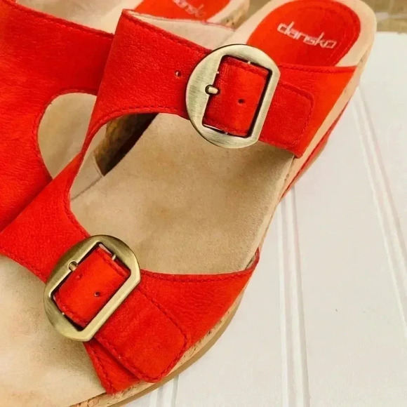 NWOT Dansko Carla Wedge Slides - Picture 6 of 8
